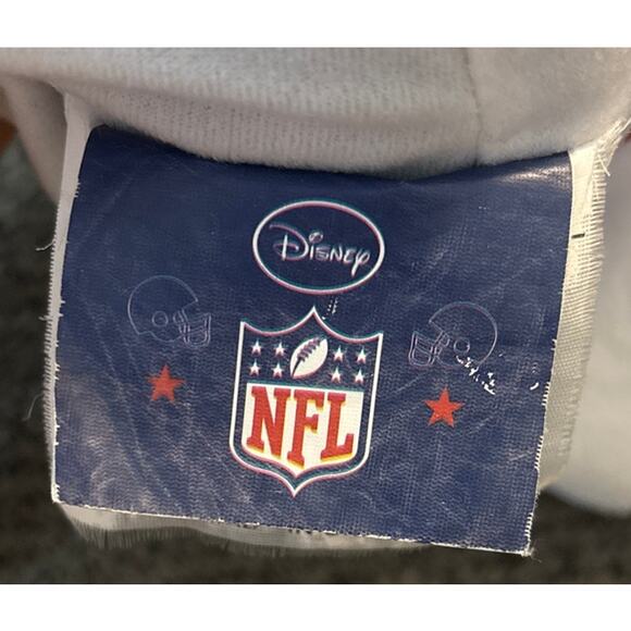 Official Disney NFL Mickey Mouse Plush – 18" Kansas City Chiefs Jersey – 2011 - Picture 3 of 5